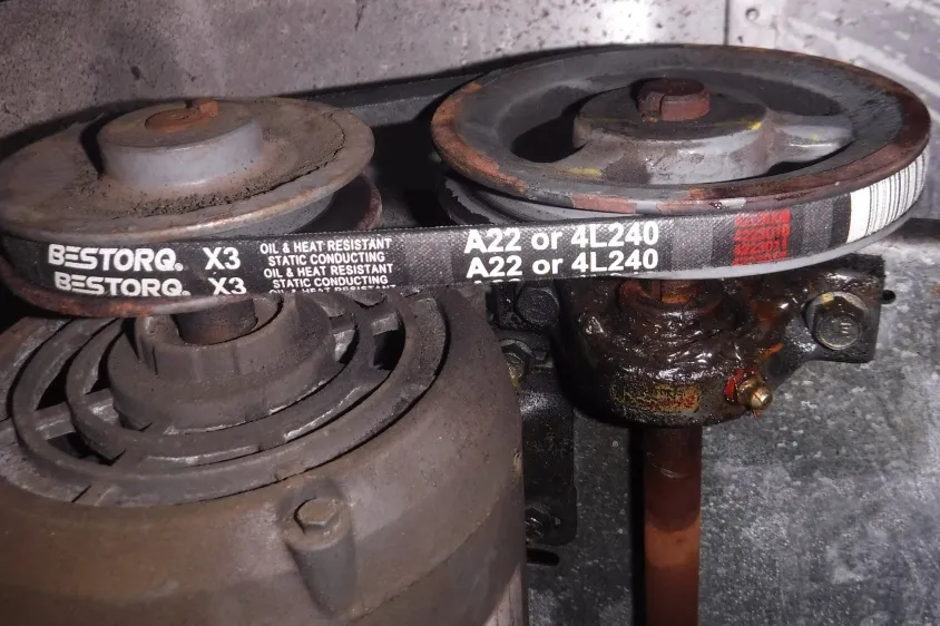 Over Greased Bearing on Fan Motor Unit