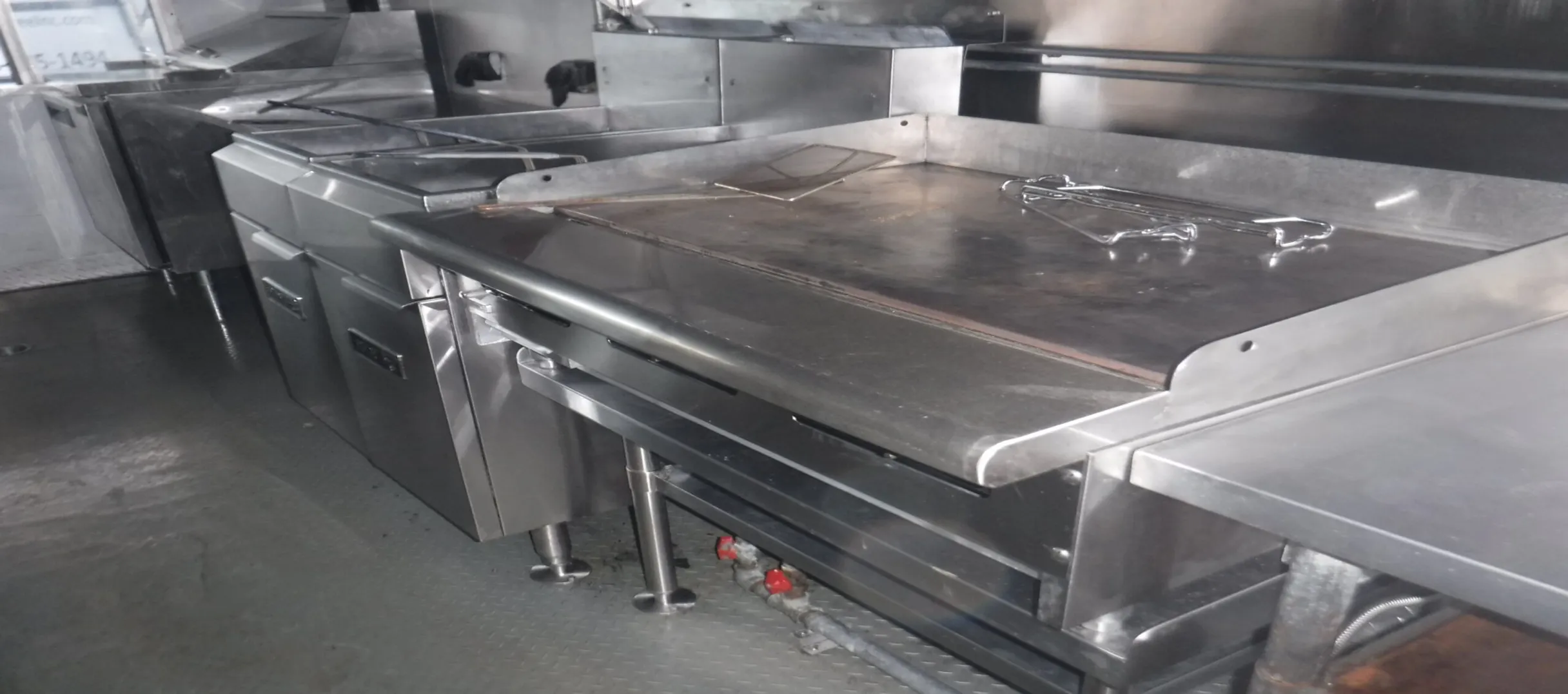 Cleaned and refurbished Commercial Kitchen Equipment