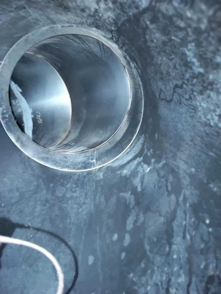 Commerical Kitchen Exhaust Ducting That Did Not Pass Water Testing